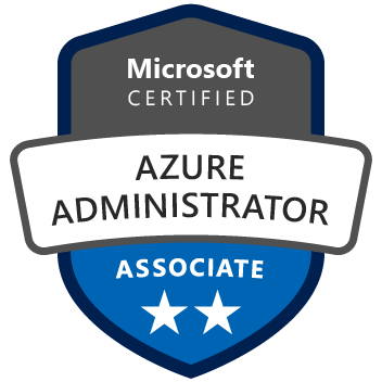 Microsoft Certified Azure Administrator Associate Badge